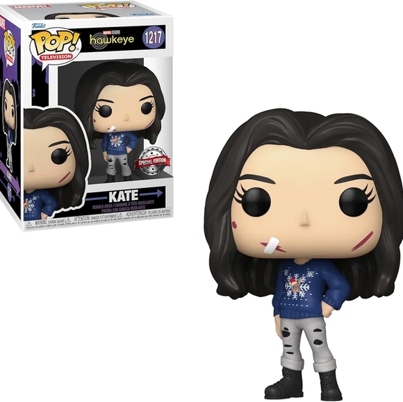 Funko Pop Marvel Hawkeye Special Holiday Edition Kate - Picture 2 of 3